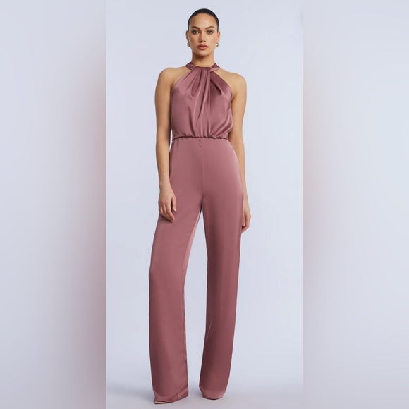 BCBGMaxAzria Pants - BCBGMaxAzria Dusty Rose Jumpsuit